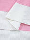Contrasting Polo Collar Color Block Knit Drop Shoulder Sweater nicholesgifts