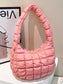 Quilted Ruched Shoulder Bag nicholesgifts