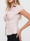 Plaid Short Sleeve Button-Up Shirt nicholesgifts