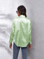 Button Up Collared Neck Long Sleeve Shirt nicholesgifts