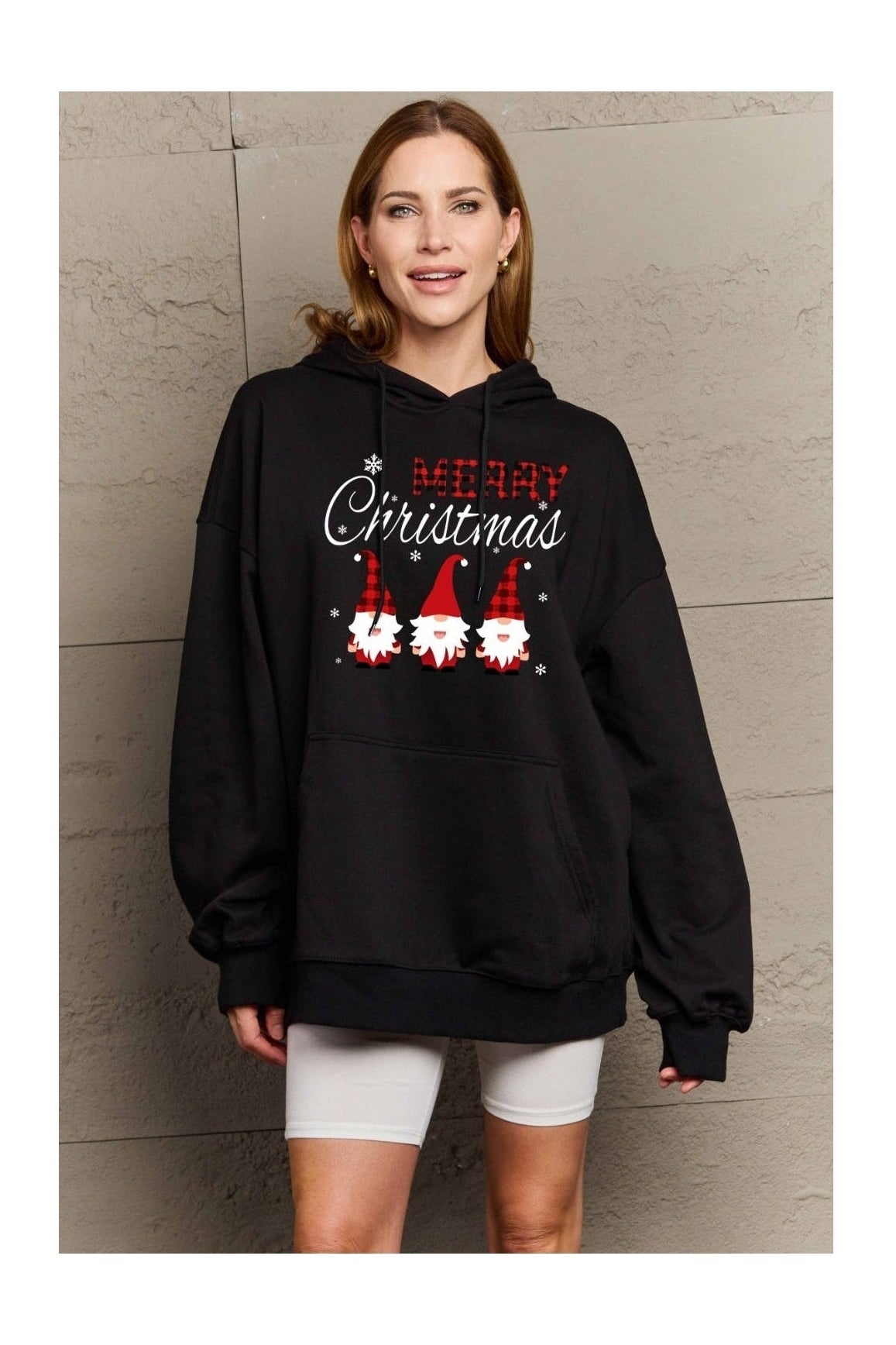 Simply Love Full Size MERRY CHRISTMAS Graphic Hoodie nicholesgifts