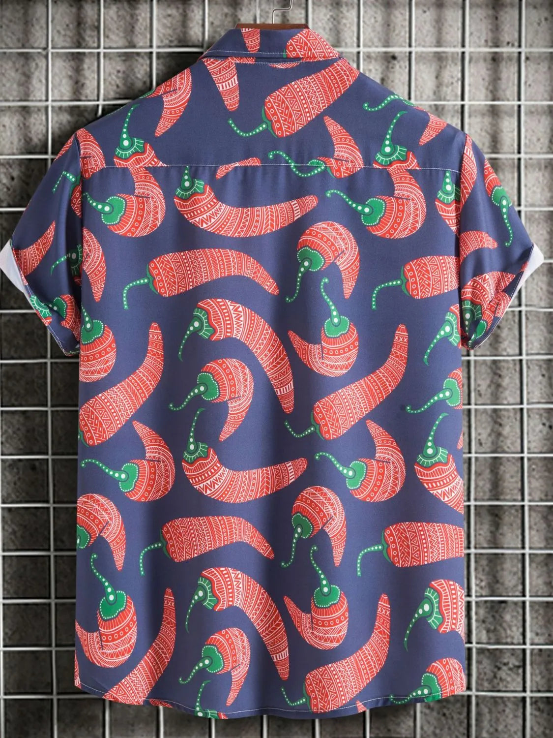 Men's Pepper Printed Button Down Shirt Trendsi