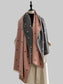Women Heart Raw Hem Scarf For Valentine's Day Gift nicholesgifts