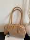 Zipper Closure Shoulder Bag nicholesgifts