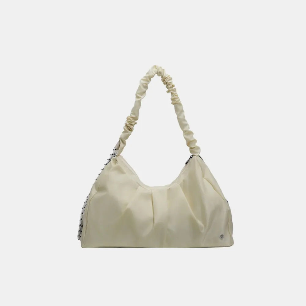 Ruched Large Tote Bag Trendsi