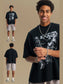 Men's Round Neck Half Sleeve Graphic T-Shirt nicholesgifts