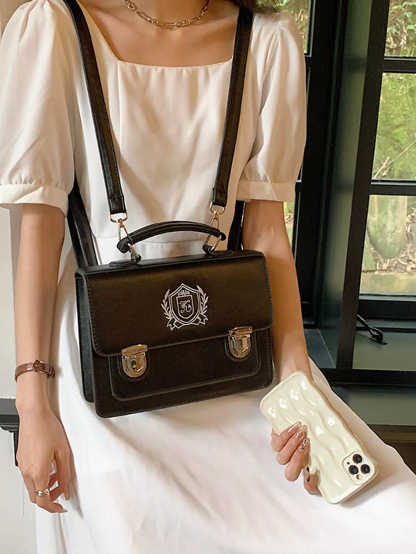 PU Leather Backpack Bag nicholesgifts