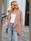 Open Front Long Sleeve Cardigan nicholesgifts