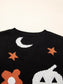 Women Spirit Of Halloween Gothic Pattern Long Sleeve Sweater nicholesgifts