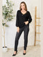 Zenana Buttoned Long Sleeve Blouse nicholesgifts