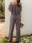 Off-Shoulder Wide Leg Jumpsuit nicholesgifts