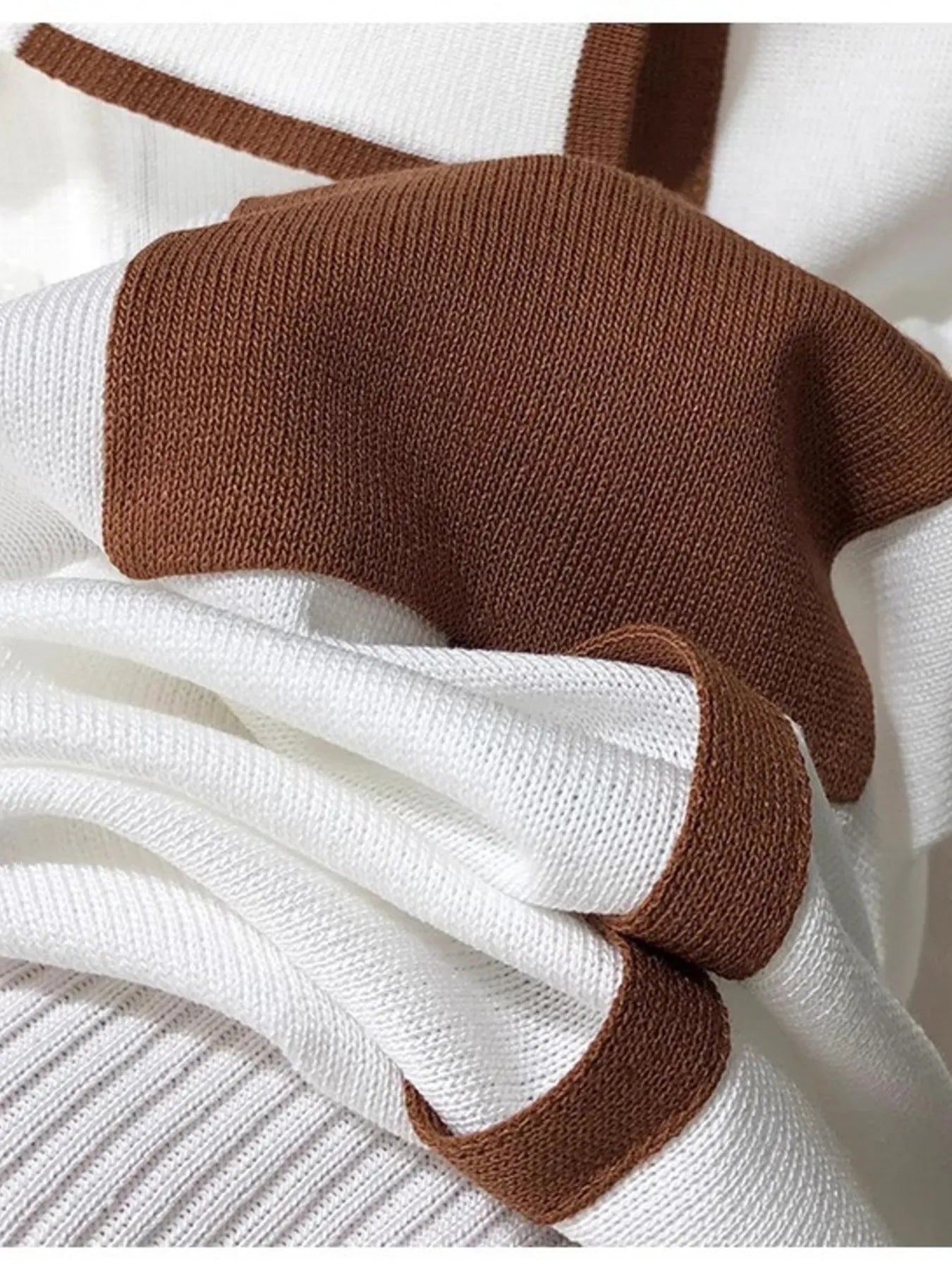 Men's Full Size Contrast Trim Knit Polo Shirt Plus Size