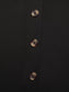 Women Button-Front Pocketed Midi Skirt nicholesgifts