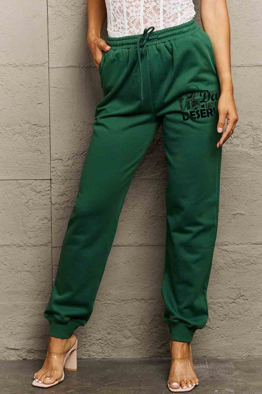 Simply Love Full Size HAVE THE DAY YOU DESERVE Graphic Sweatpants NicholesGifts