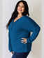 Basic Bae Full Size Ribbed Half Button Long Sleeve T-Shirt nicholesgifts
