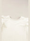 Ruffled Round Neck Flounce Sleeve Top nicholesgifts