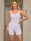 Crisscross Wide Strap Active Romper nicholesgifts