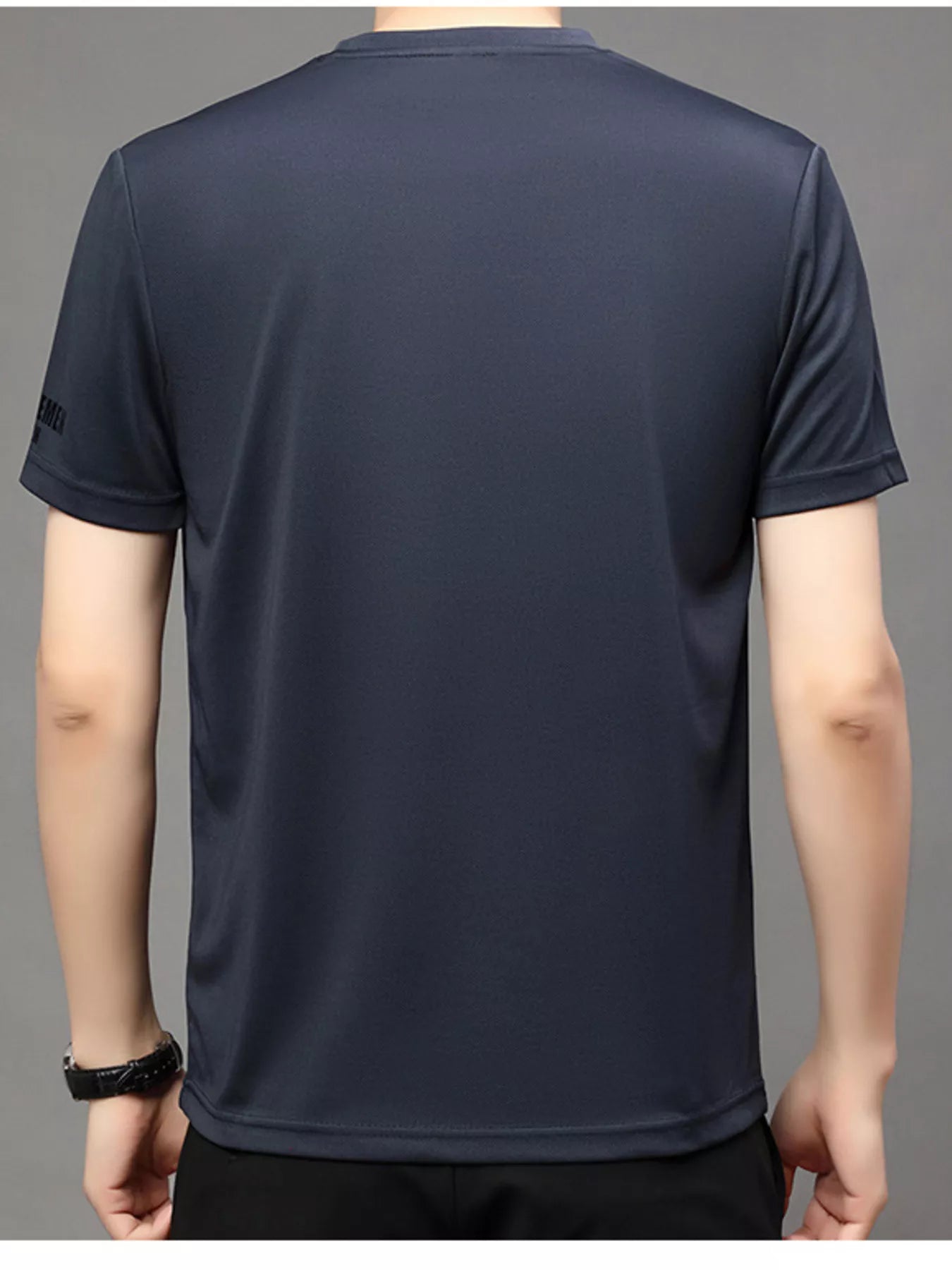 Men's Plus Size Round Neck Short Sleeve T-Shirt NicholesGifts