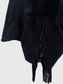 Women Open Front Fringe Hem Poncho nicholesgifts