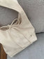 Leather Tied Shoulder Bag nicholesgifts