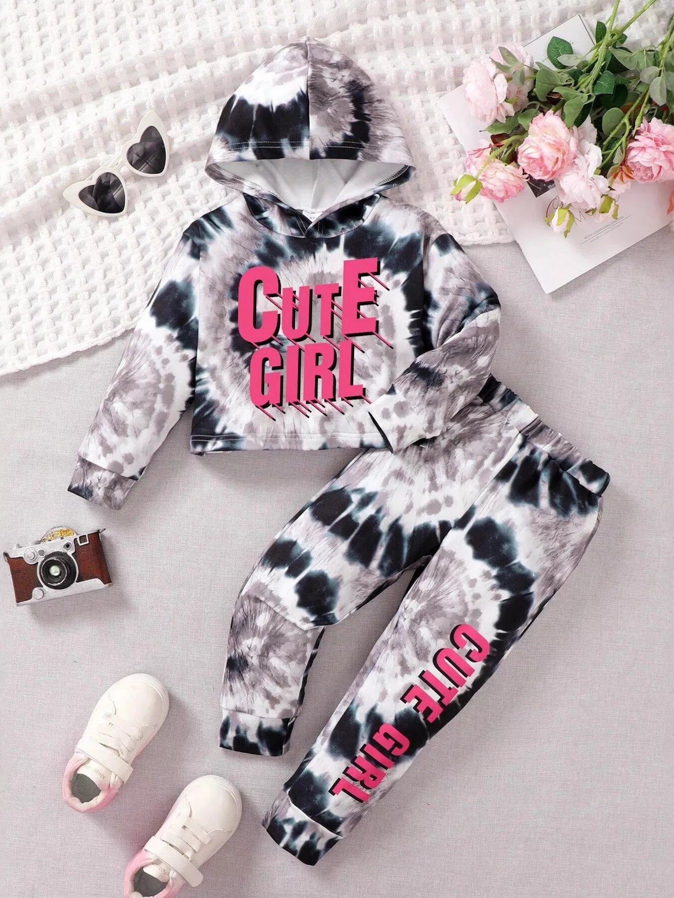 Children's Tie-Dye Hoodie & Pants Set NicholesGifts