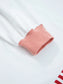 Stripe Color Block Contrast Stitching Oversize Sweatshirt nicholesgifts
