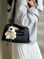 Polka Dot Convertible Shoulder Bag nicholesgifts