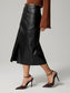Slit Midi Skirt with Pockets nicholesgifts