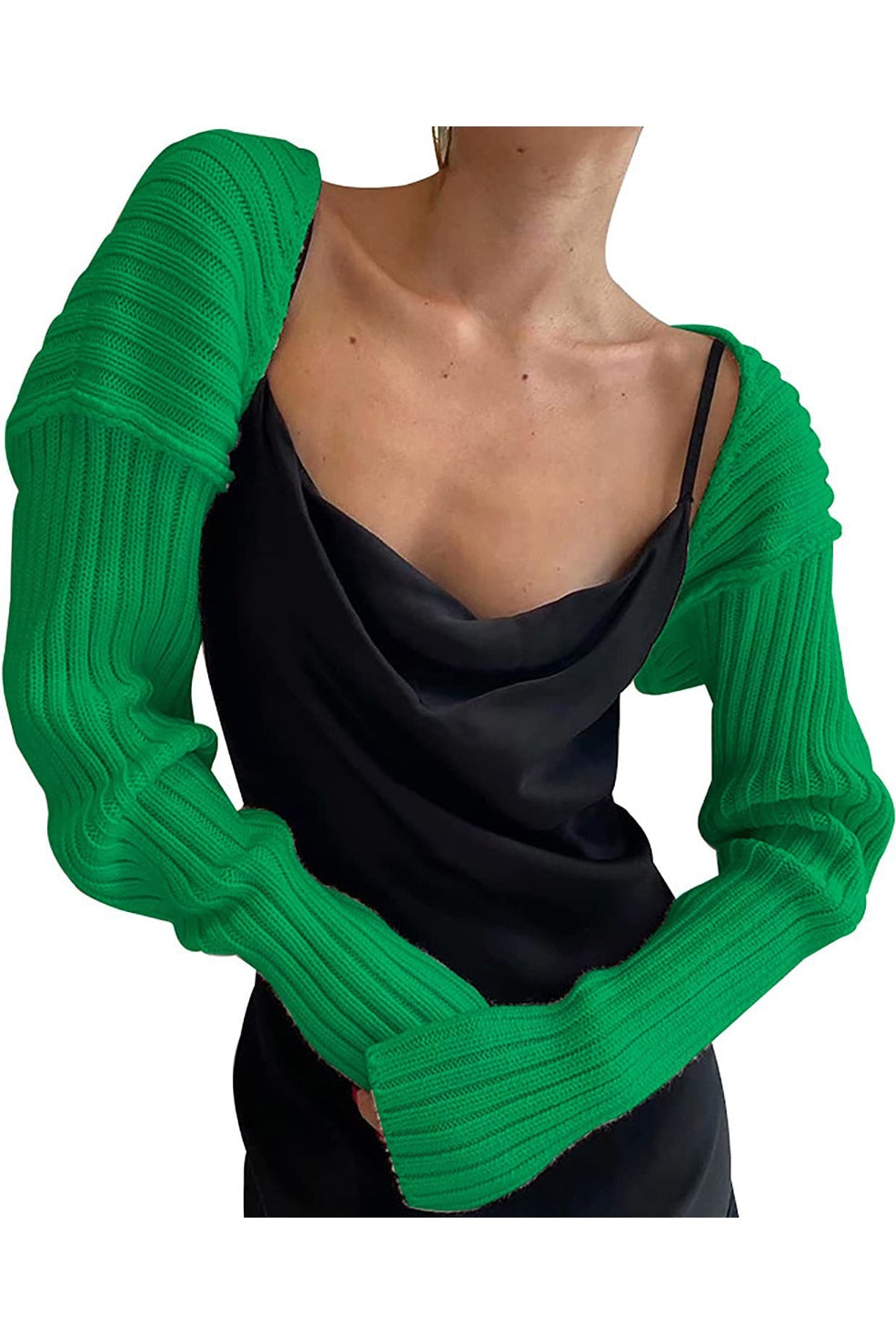 Long Sleeve Knit Bolero nicholesgifts