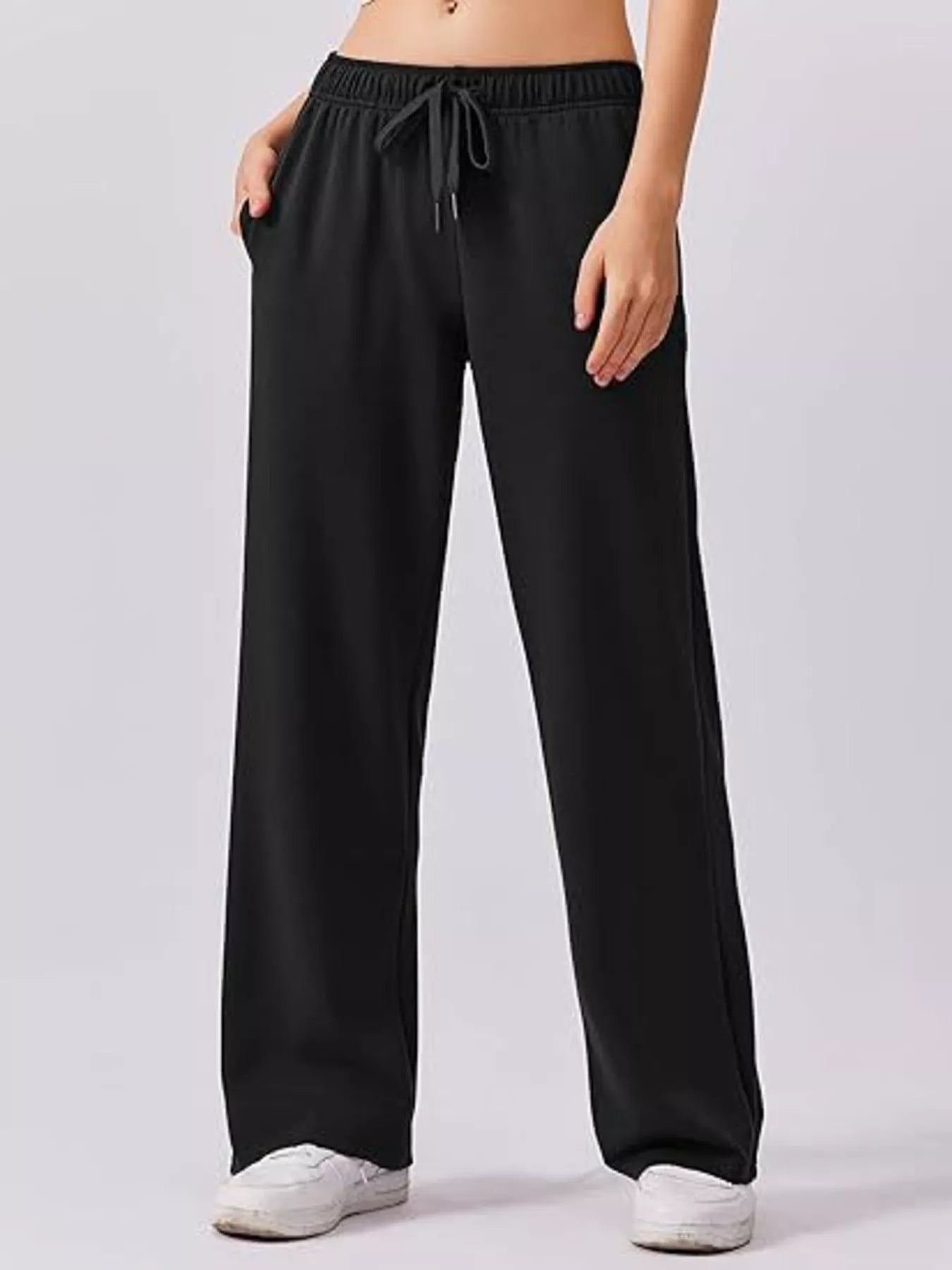 Relaxed Fit Quarter-Zip Top and Pants Set nicholesgifts