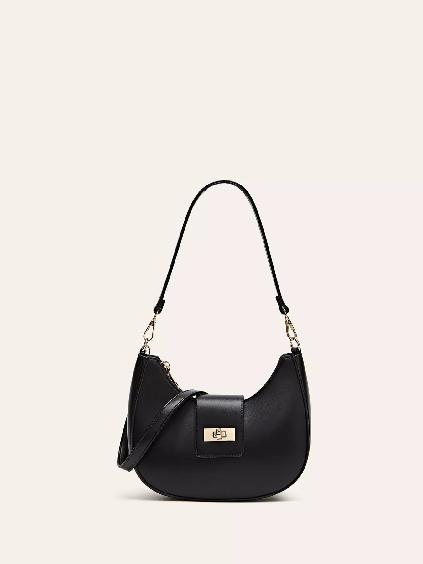 Buckle Closure Shoulder Bag nicholesgifts