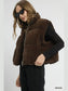 Umgee Sherpa-Lined Zip Vest with Drawstring Hem nicholesgifts