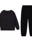 Texture Round Neck Top and Pants Set nicholesgifts
