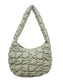 Quilted Ruched Shoulder Bag nicholesgifts