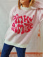 PINKY PROMISE Graphic Sweater nicholesgifts