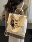 Leather Flap Backpack Bag nicholesgifts