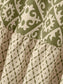 Geometric Elastic Waist Maxi Skirt nicholesgifts