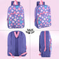 15 Inch Kids Backpacks for Boys & Girls | Preschool, Kindergarten, Elementary School Backpacks with Adjustable, Padded Straps (Happy Hearts)