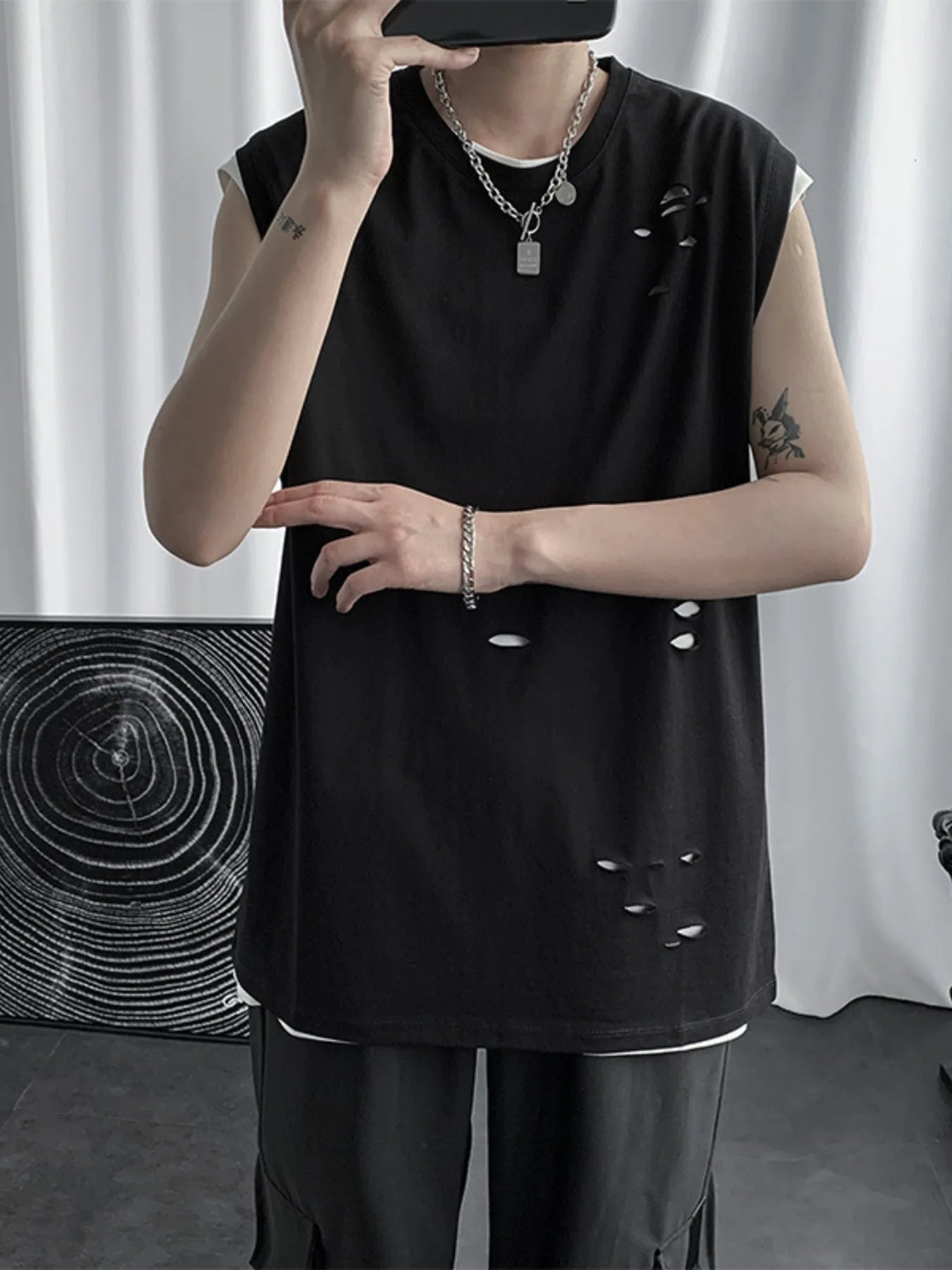 Men's Round Neck Tank NicholesGifts