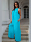 Double Take Full Size Tie Back Cutout Sleeveless Jumpsuit nicholesgifts