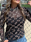 Game Day Football Print Long Sleeve T-Shirt nicholesgifts