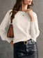 Crew Neck Long Sleeve Sweater nicholesgifts