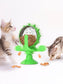Interactive Rotating Cat Toy Set with Suction Cup nicholesgifts