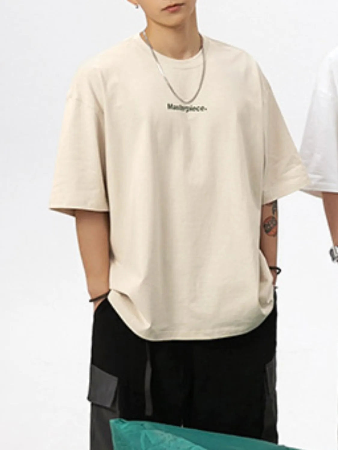 Men's Plus Size Round Neck Half Sleeve T-Shirt NicholesGifts