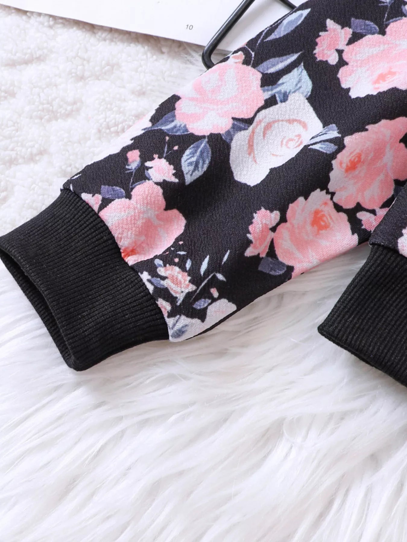 Children's Floral Print Hoodie & Pants Set NicholesGifts