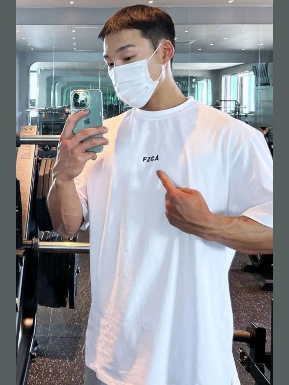 Men's Plus Size Letter Round Neck Half Sleeve T-Shirt Trendsi