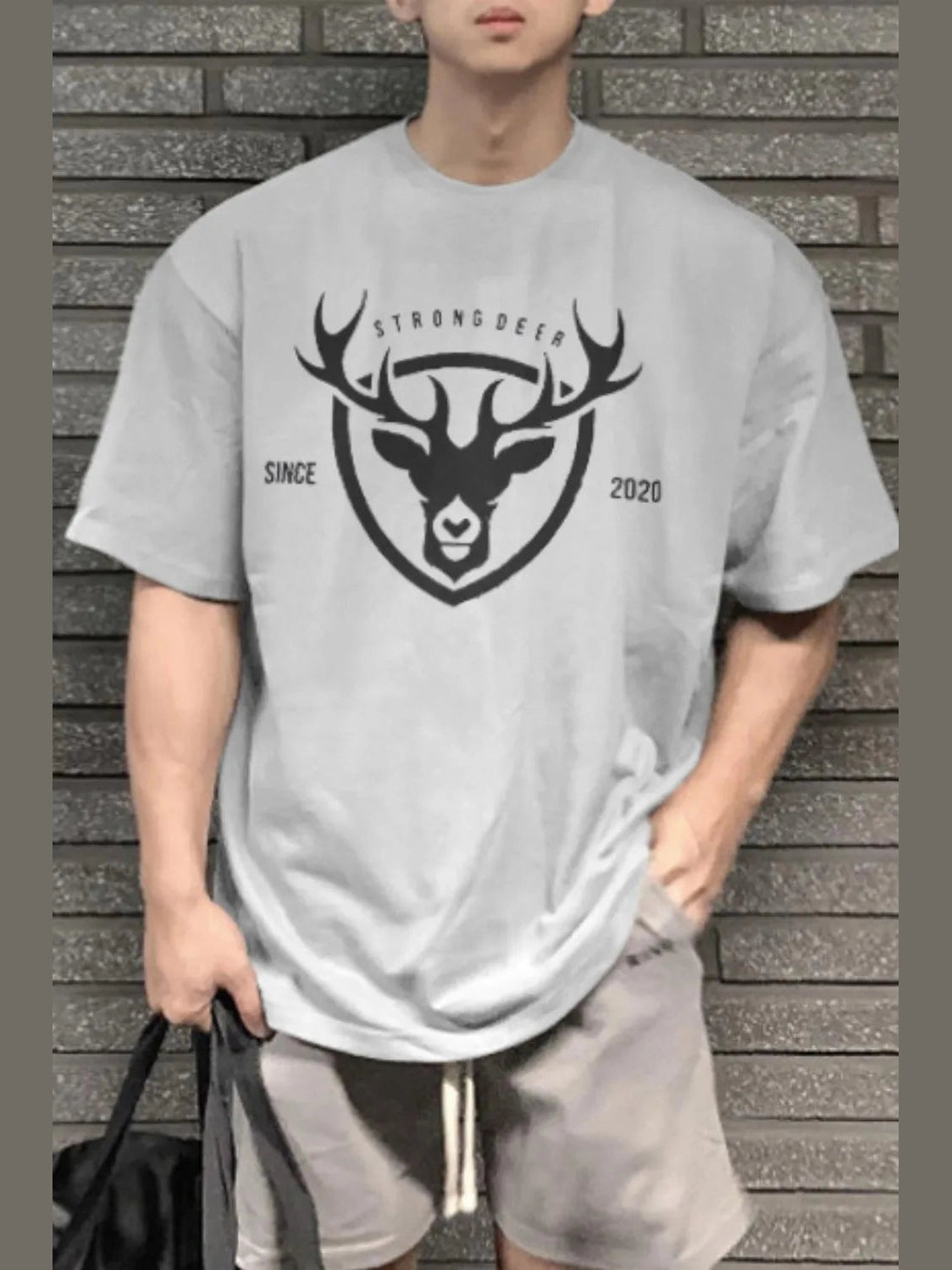 Men's Plus Size Graphic Round Neck Half Sleeve T-Shirt NicholesGifts