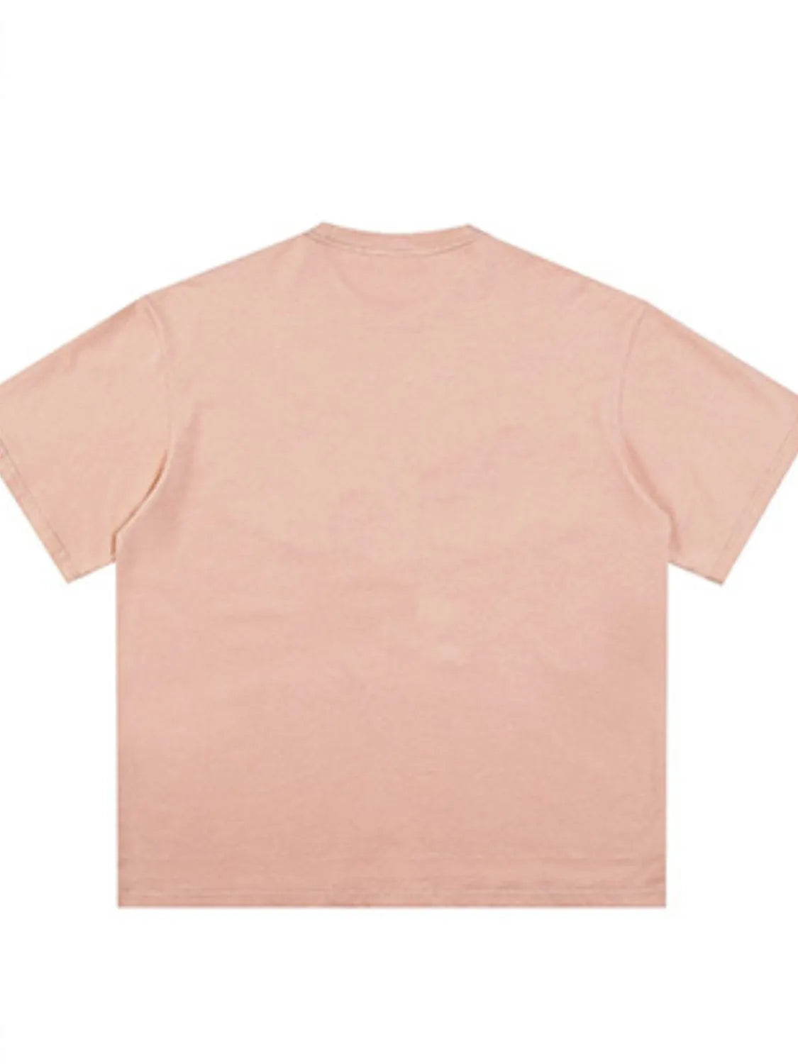 Men's Plus Size Round Neck Half Sleeve T-Shirt Trendsi