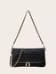 PU Leather Chain Strap Shoulder Bag nicholesgifts