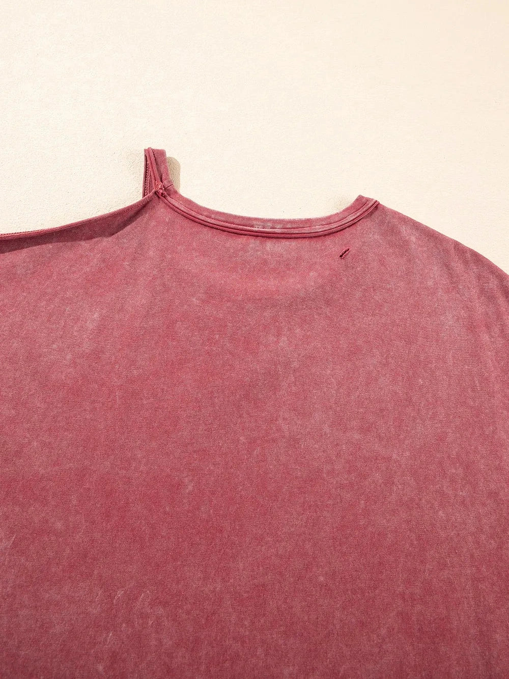 One Shoulder Half Sleeve Oversized Tunic T Shirt NicholesGifts